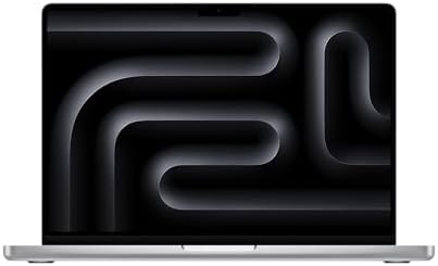 Apple 2023 MacBook Pro Laptop M3 chip with 8‑core CPU, 10‑core GPU: 14.2-inch Liquid Retina XDR Display, 8GB Unified Memory, 512GB SSD Storage. Works with iPhone/iPad; Silver