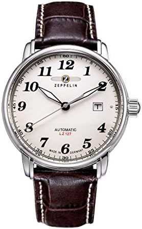 Zeppelin 7684-5 Mens Count Brown Leather Chronograph Watch