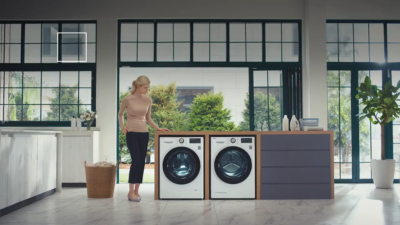 [Bulky] LG FV1208S5W Front Load Washing Machine 8kg AI DD™ in white + Free Delivery + Free Installation + Free Disposal