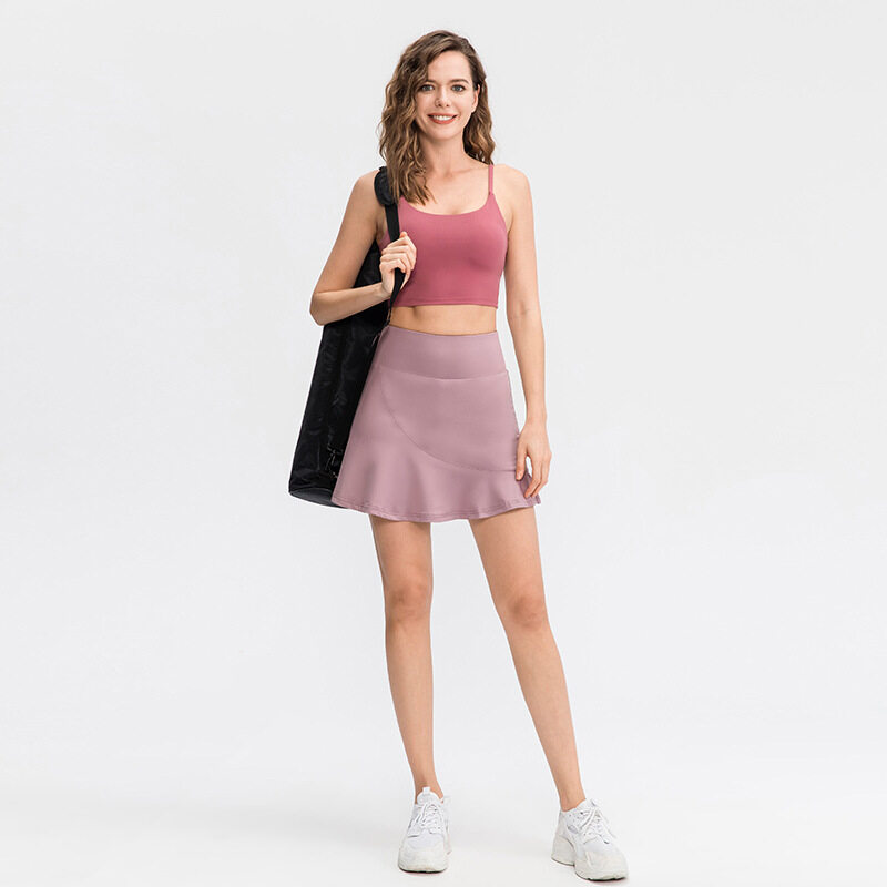 Women's Athletic Golf Skorts Lightweight Stretchy Pleated Skirts with Pocket for Running Tennis Workout 5 Colors