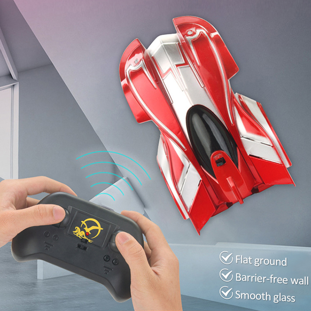 Wall Ceiling Climbing Remote Control Car Powerful Climb Anti Gravity RC Car Toys 360° Turn Racing Stunt for Boys Children Gift